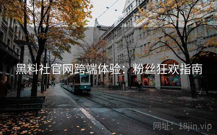 黑料社官网跨端体验：粉丝狂欢指南